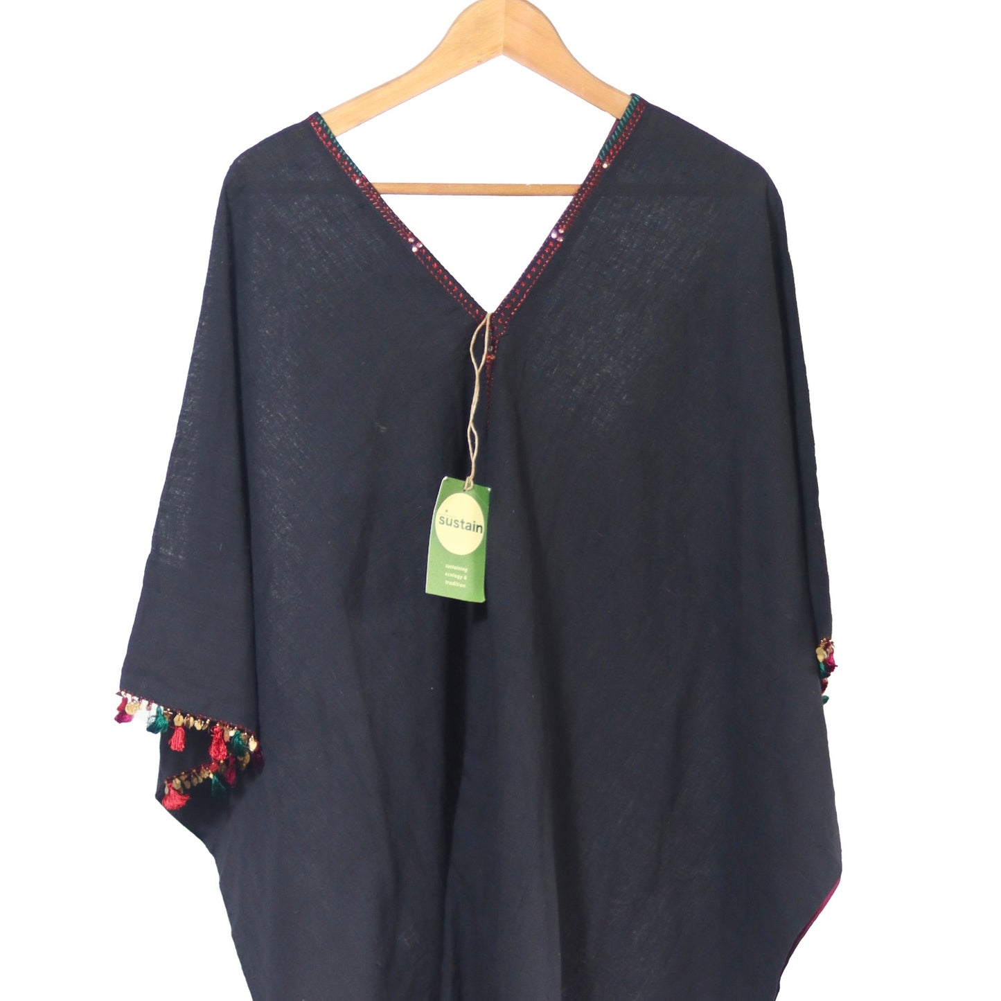 Good Earth Charcoal Grey Kaftan