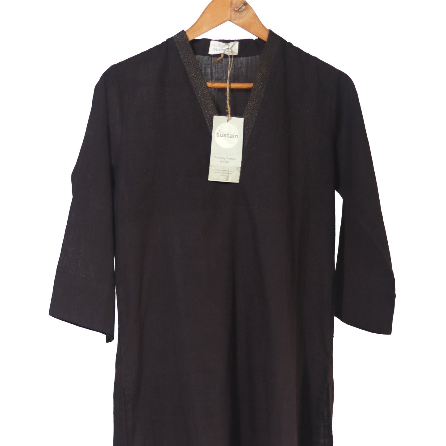 Good Earth Brown Kurta