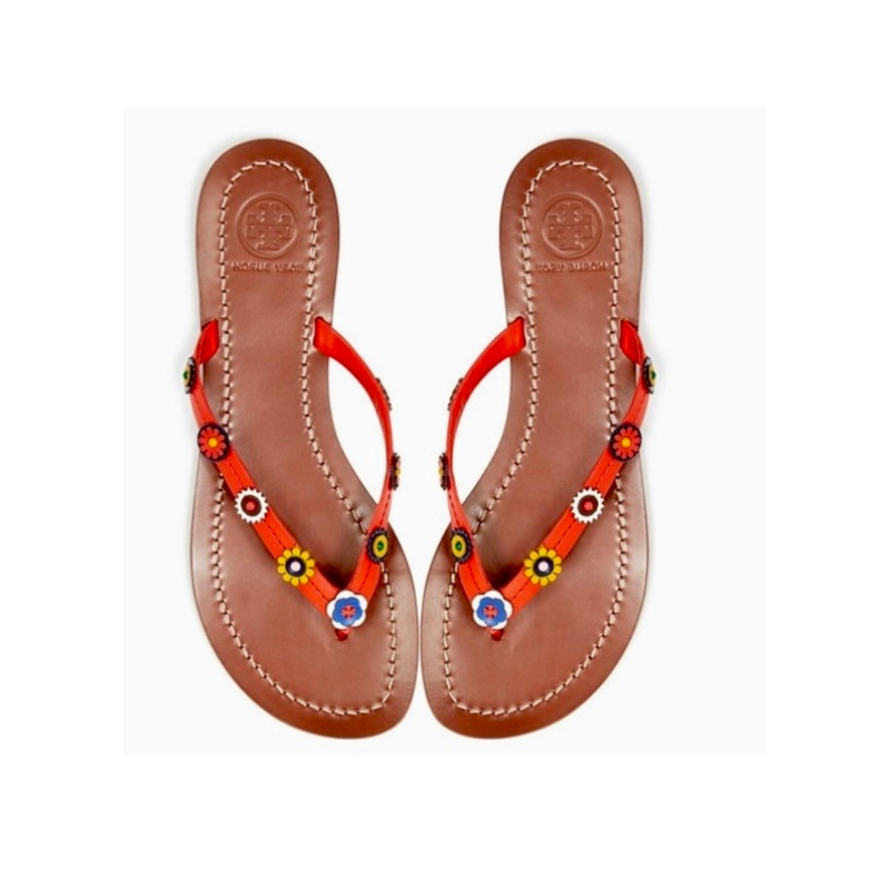 Tory Burch Marguerite Terra Thong Sandals