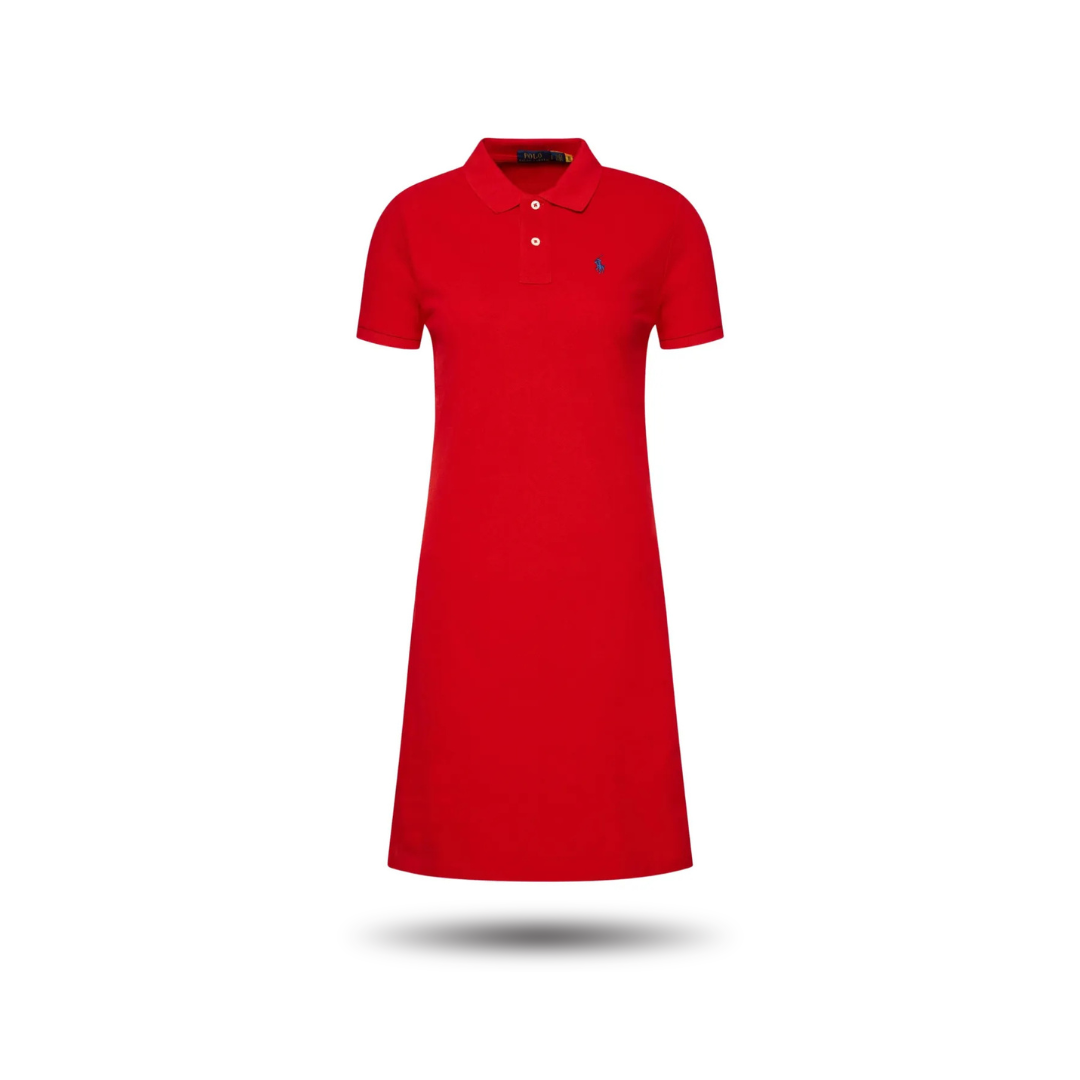 Polo Ralph Lauren Red Shirt Dress