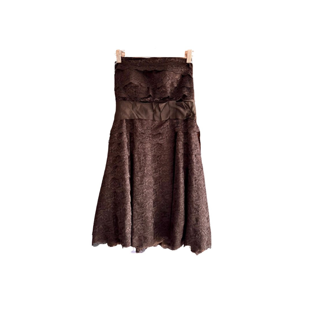 Jessica Simpson Black Lace Dress