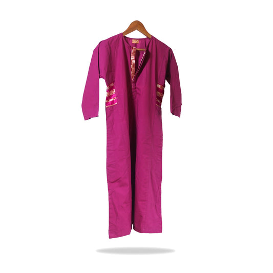 Ecru Pink Syrian Dishdasha