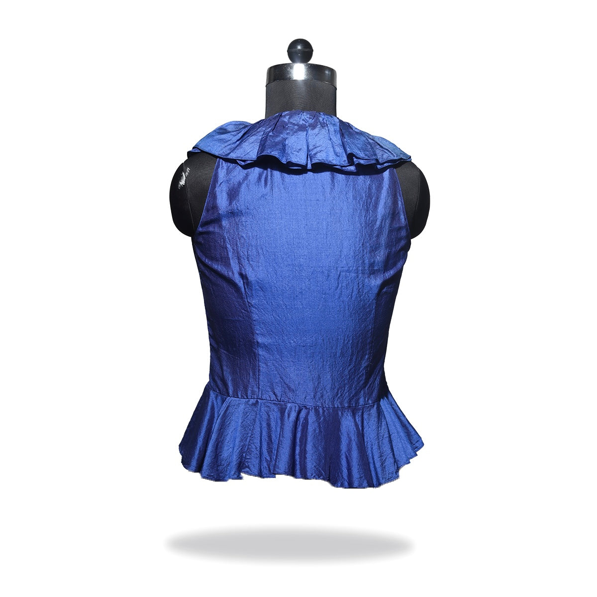 Ralph Lauren Silk Ruffle Blouse