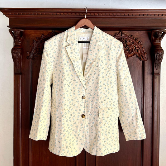Mango Linen Summer Blazer